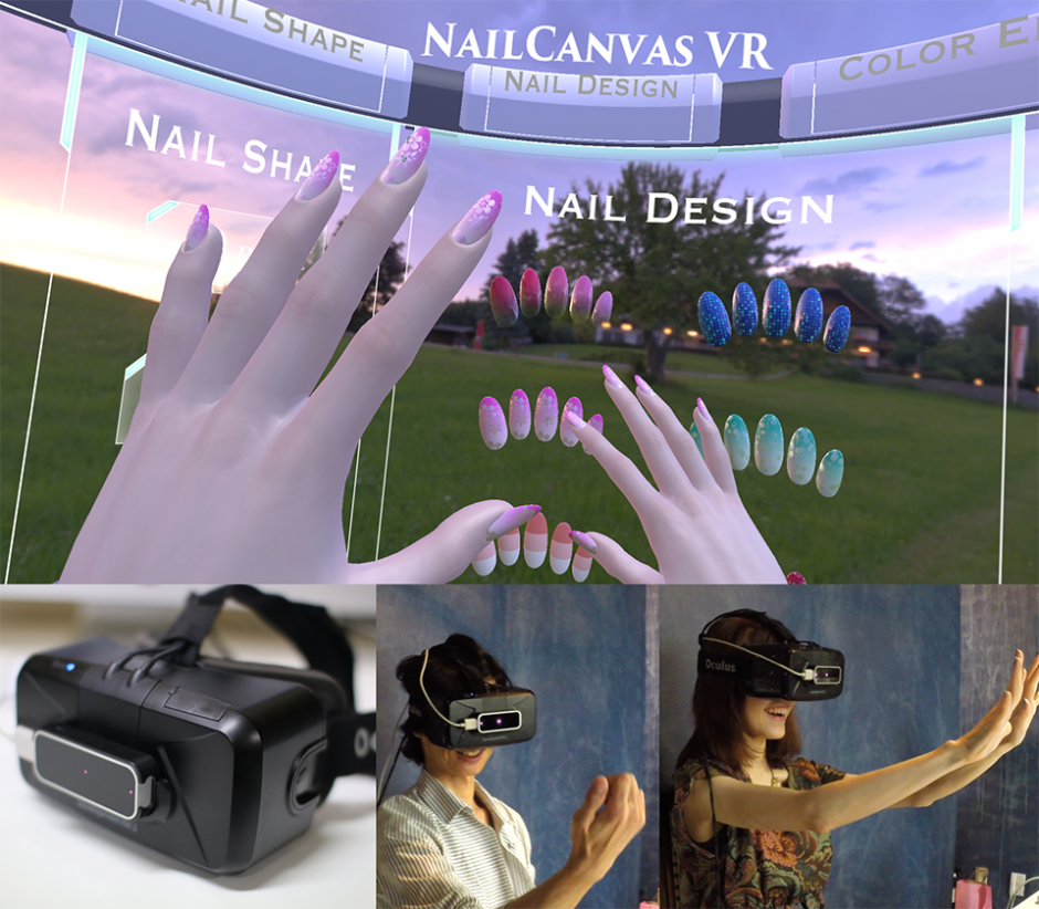 Vr空間に手を入れて爪のネイルデザインをシュミレーションできるアプリ Nailcanvas Vr Seamless