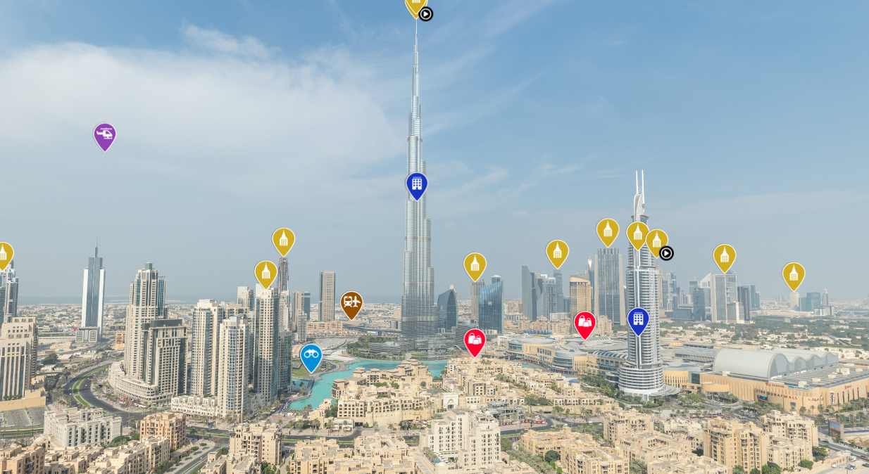 ドバイの町並みを解像度8kという高画質な360度画像 動画で見られる Dubai360 Seamless
