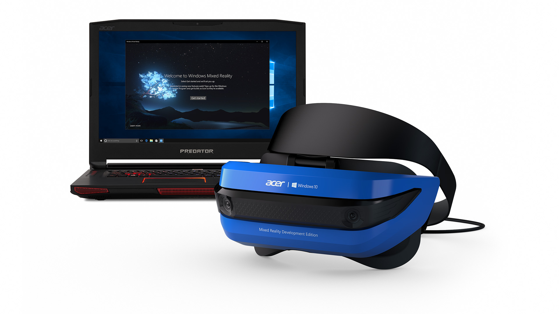 Microsoft、Acerと提携し開発した開発版のWindows Mixed Realityヘッド ...
